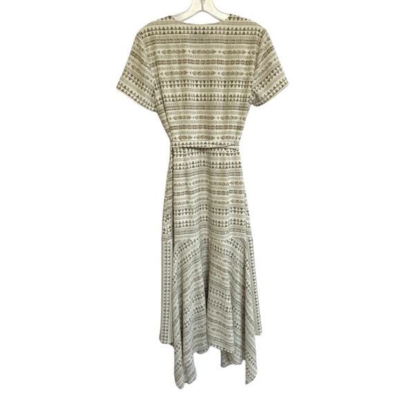 1. State Tribal Print Midi‎ Wrap Dress - 6 NWT - Picture 7 of 14